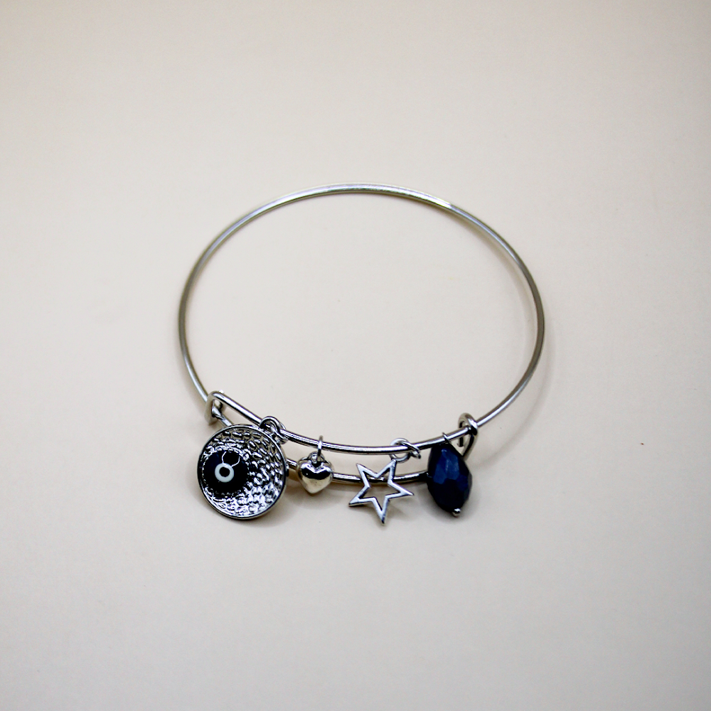 Sterling Silver Charms Bracelet