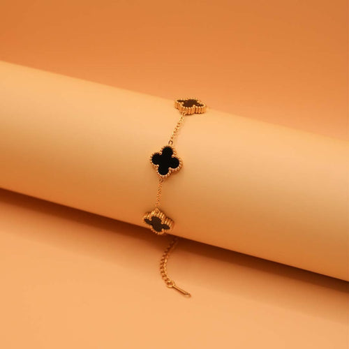 Black Clover Golden Chain Bracelet