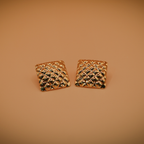 Pillow Talk Golden Stud Earrings