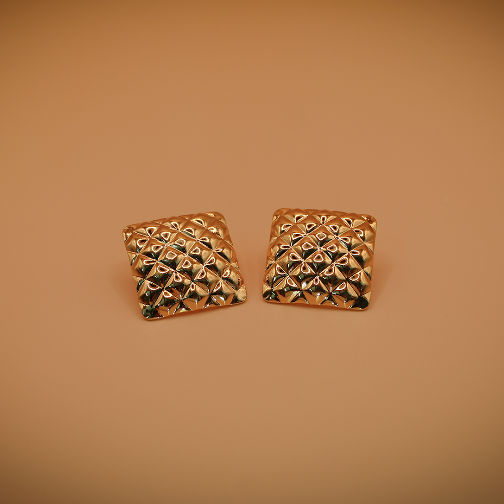 Pillow Talk Golden Stud Earrings