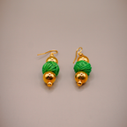 Hariyal Murli Thread Jewellery Set
