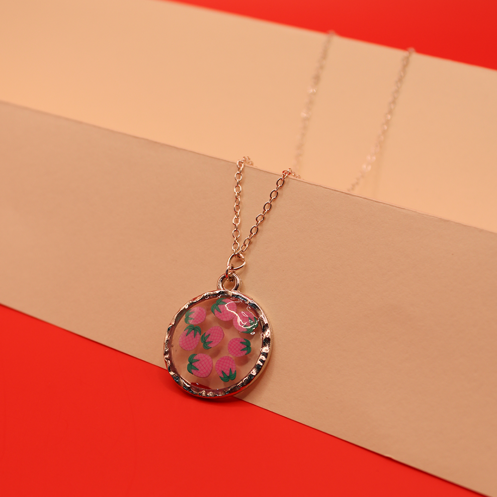 Berry Patch Resin Pendant