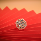 Regal Kundan Chakra Adjustable Cocktail Ring