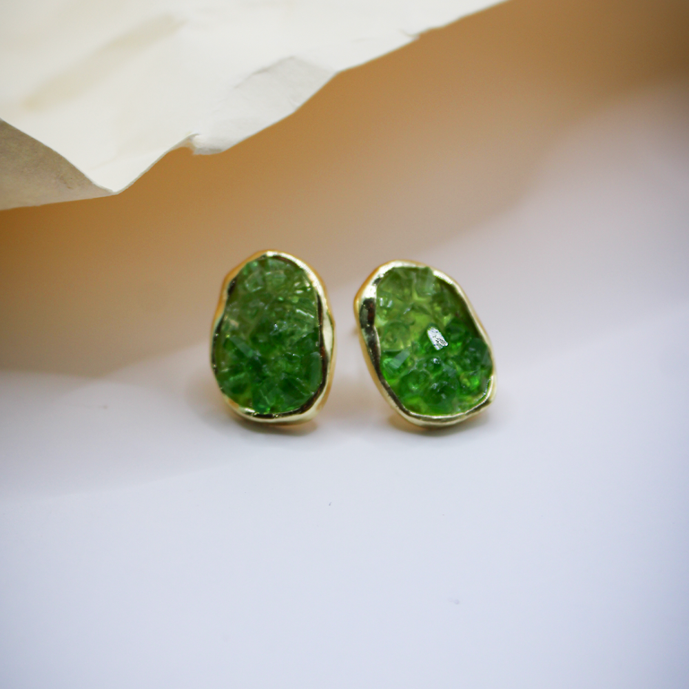 Forest Light Stud Earrings