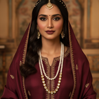 Moti-Kundan Ratan Mala Long Necklace