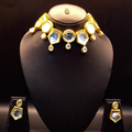 Panchkon Kalli Kundan Choker Necklace Set