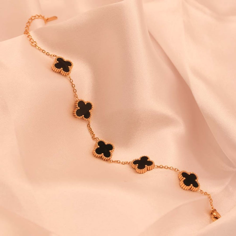 Black Clover Golden Chain Bracelet