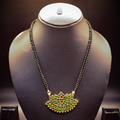 Heavy Meenakari Flower Mangalsutra