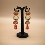 Royal Ruby Kundan Dangler