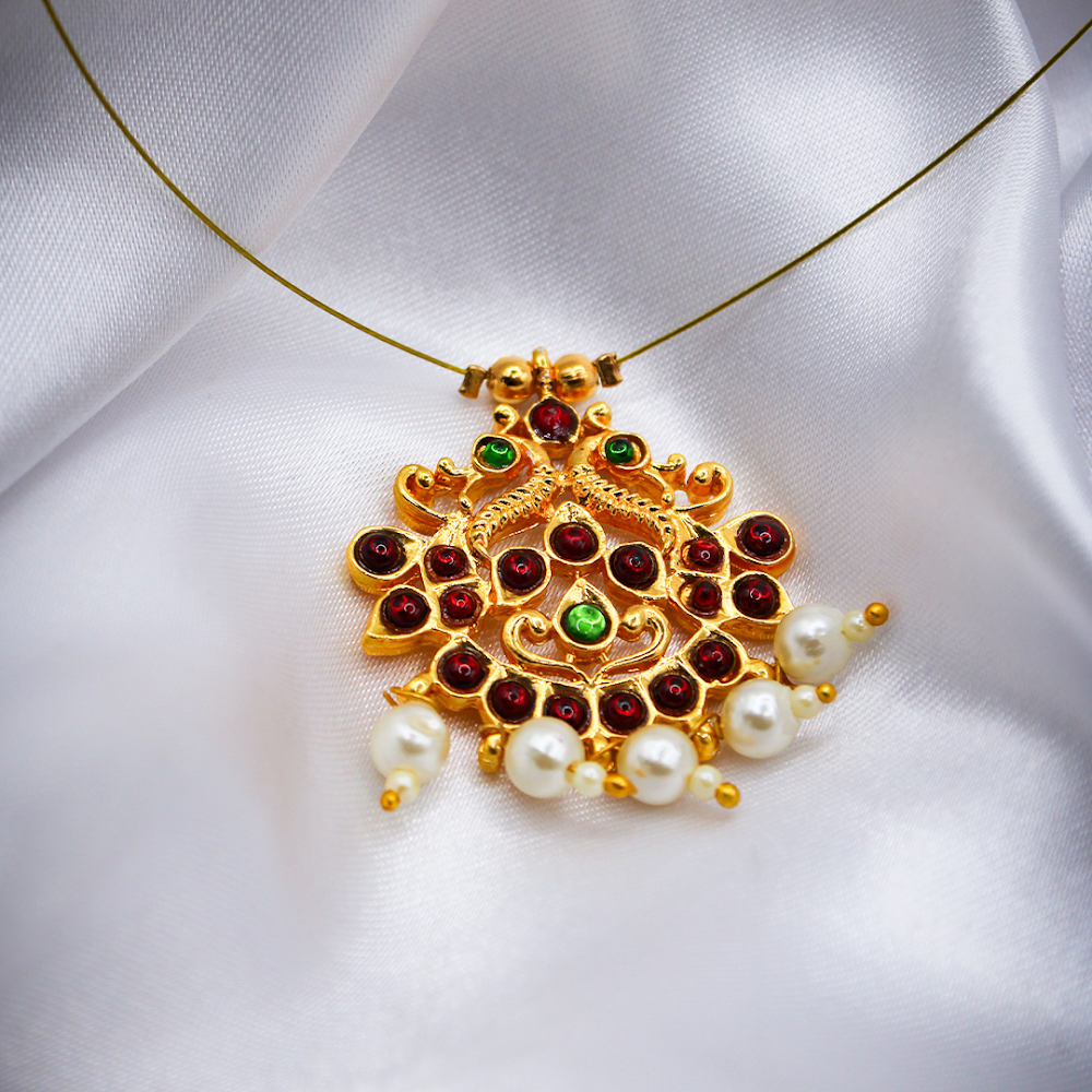 Rajwadi Cascade Invisible Wire Necklace