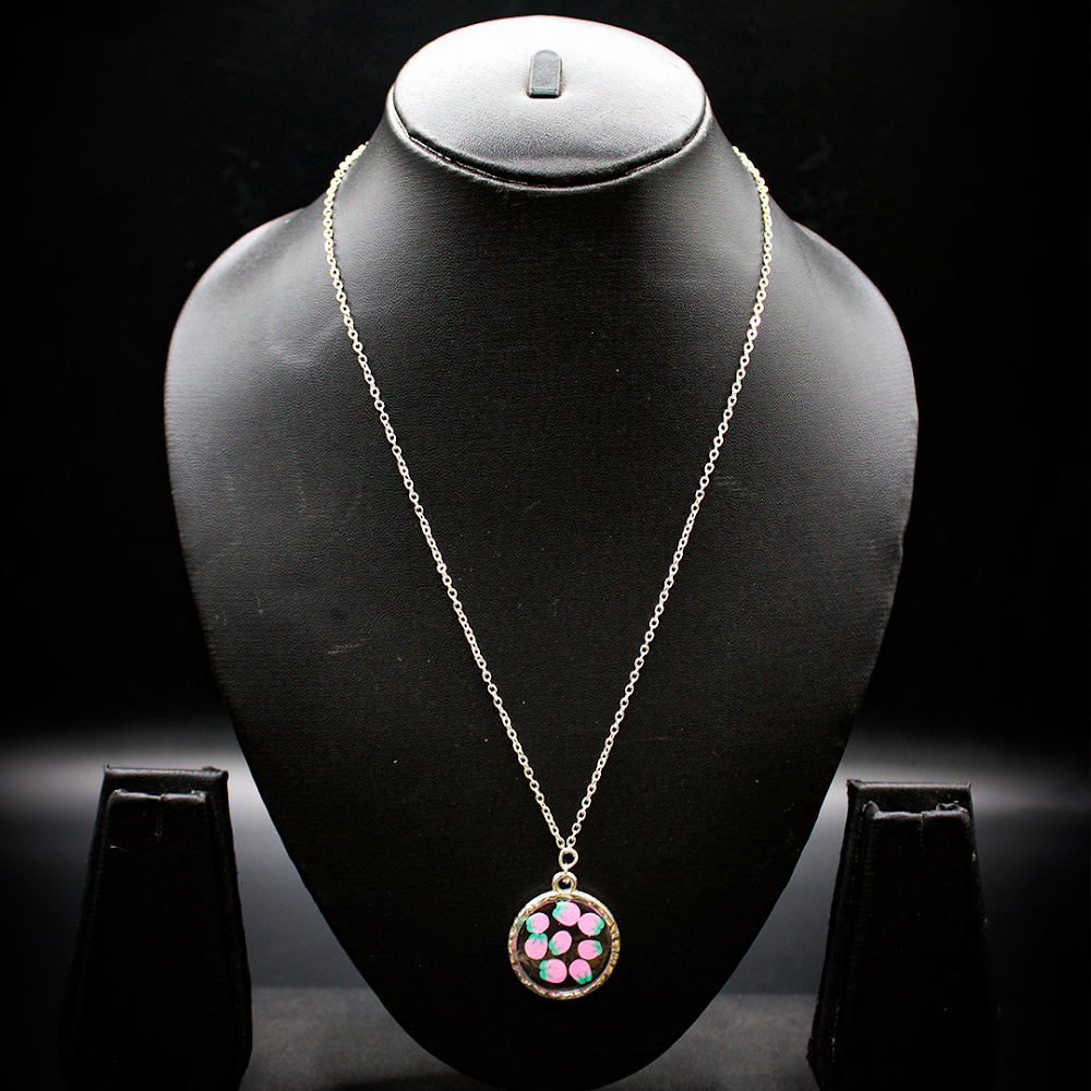Berry Patch Resin Pendant