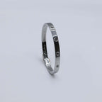 Minimalist Silver Cuff Bracelet