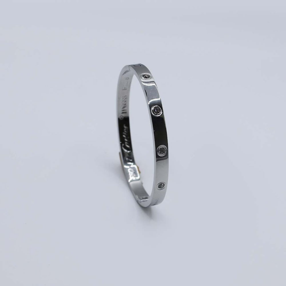 Minimalist Silver Cuff Bracelet