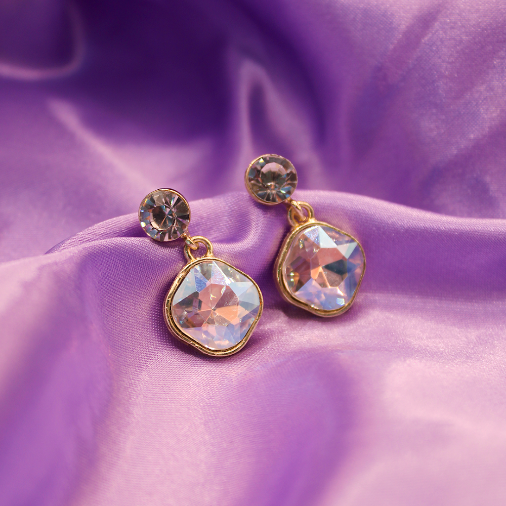 Gilded Cushion Dangles