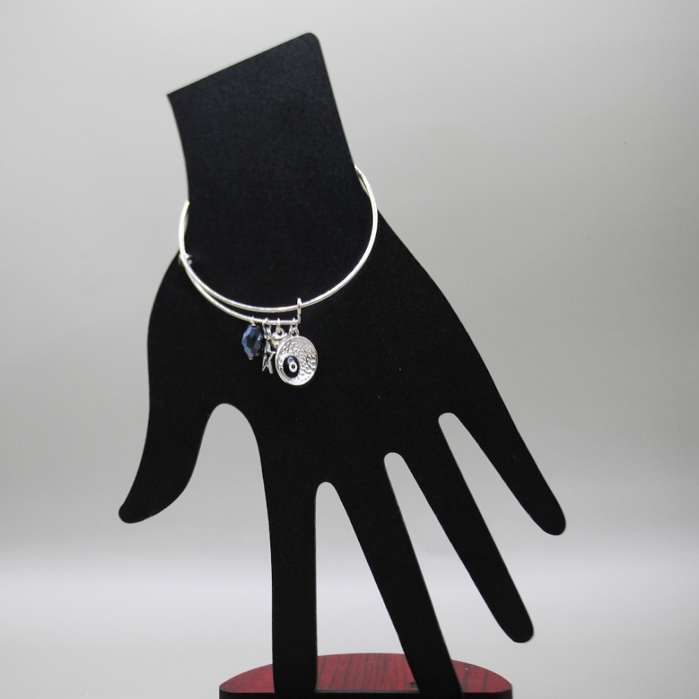 Sterling Silver Charms Bracelet