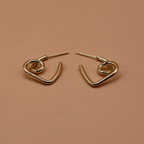 Linea Loop Hoop Earrings