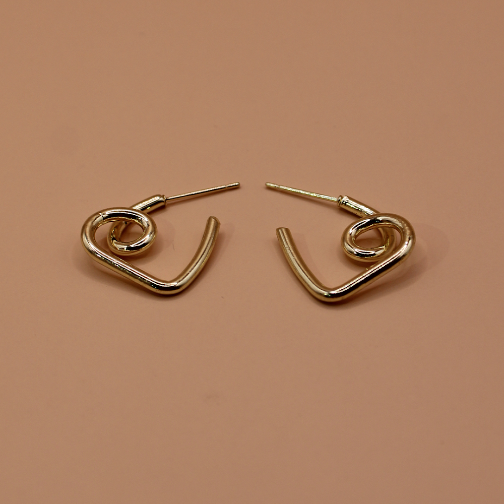 Linea Loop Hoop Earrings