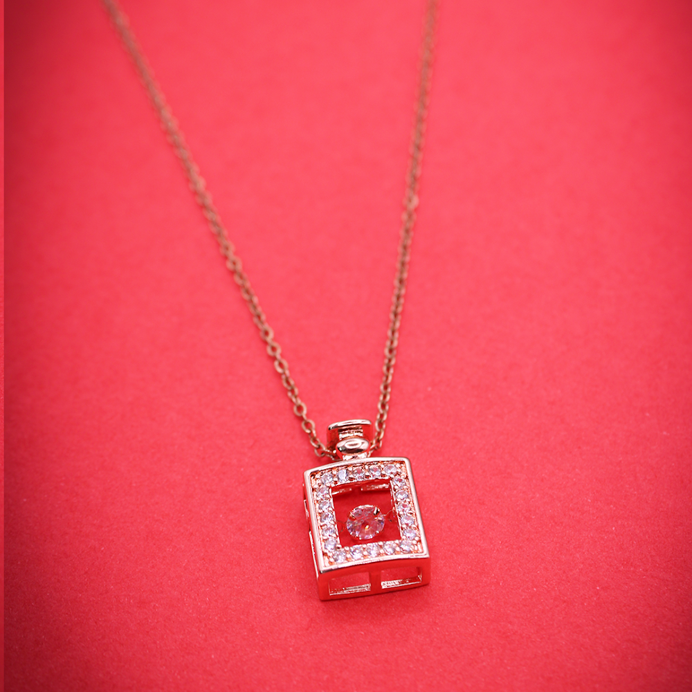 Gilded Precious Attar Case Pendant anti-tarnish