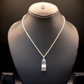 Evian Charm Miniature Necklace