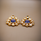 Heavy Kundan Cluster Statement Studs