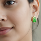 Forest Light Stud Earrings