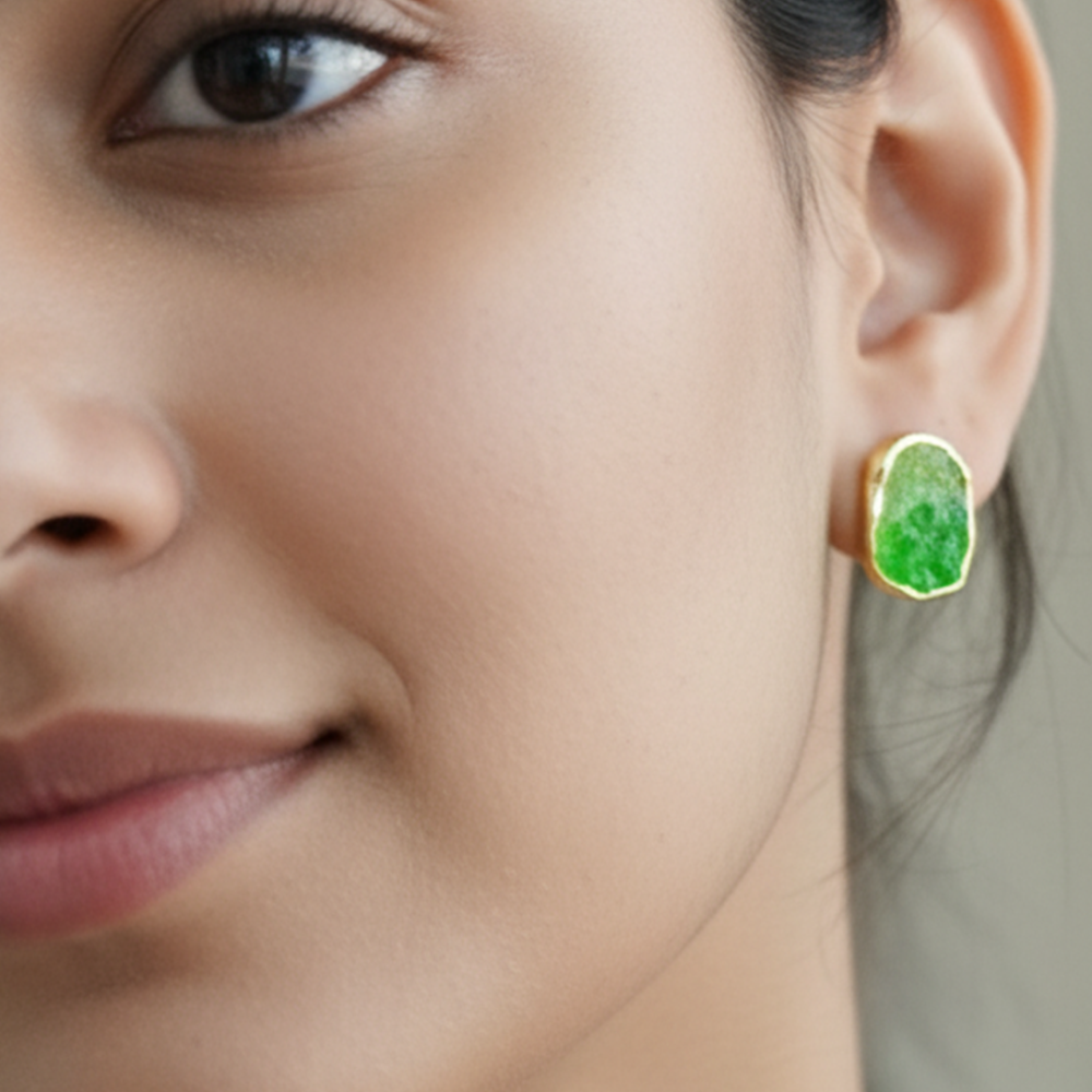 Forest Light Stud Earrings