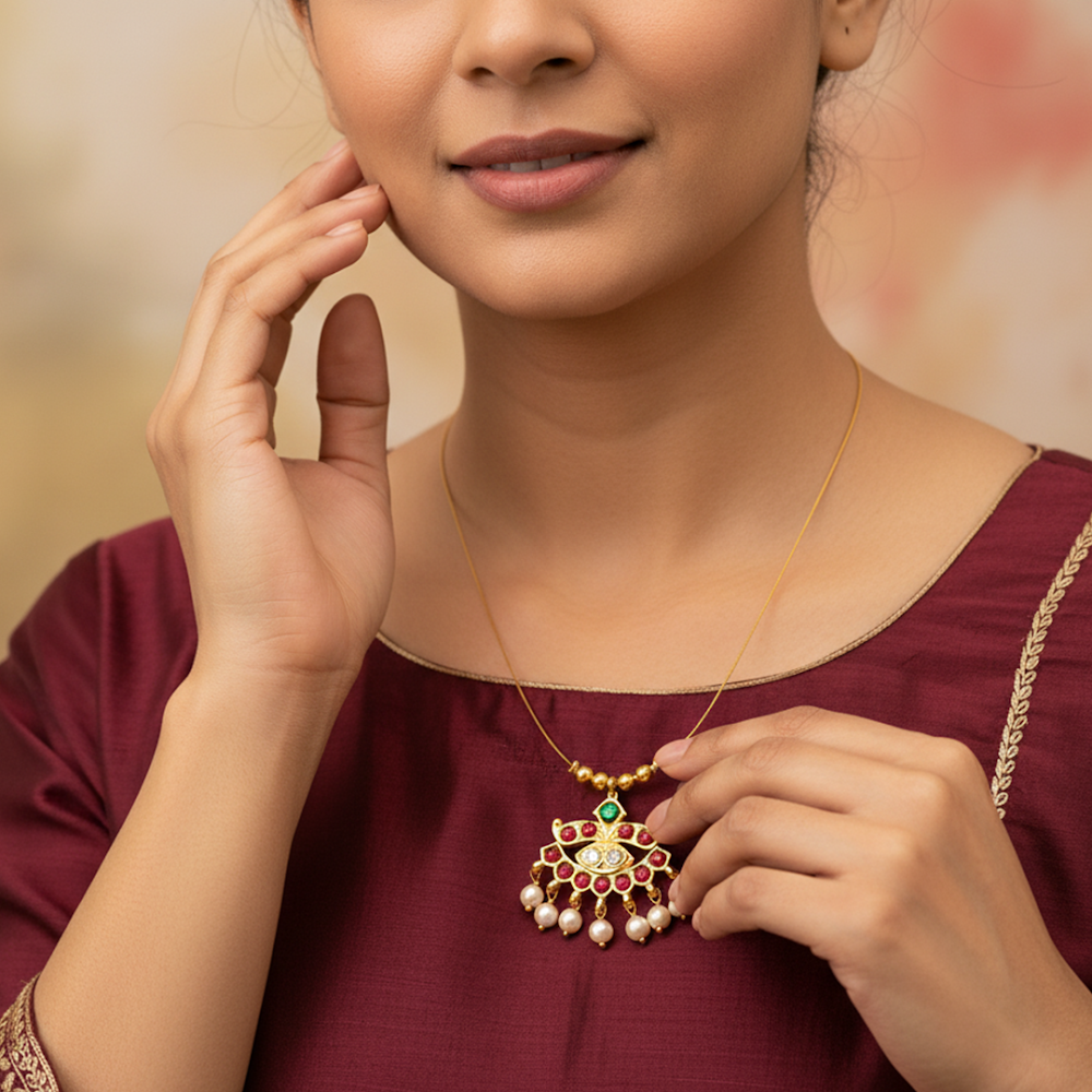 Royal Cascade Specter Invisible Wire Necklace