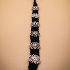 Chandra Phool Silk Thread Patwa Choker Necklace
