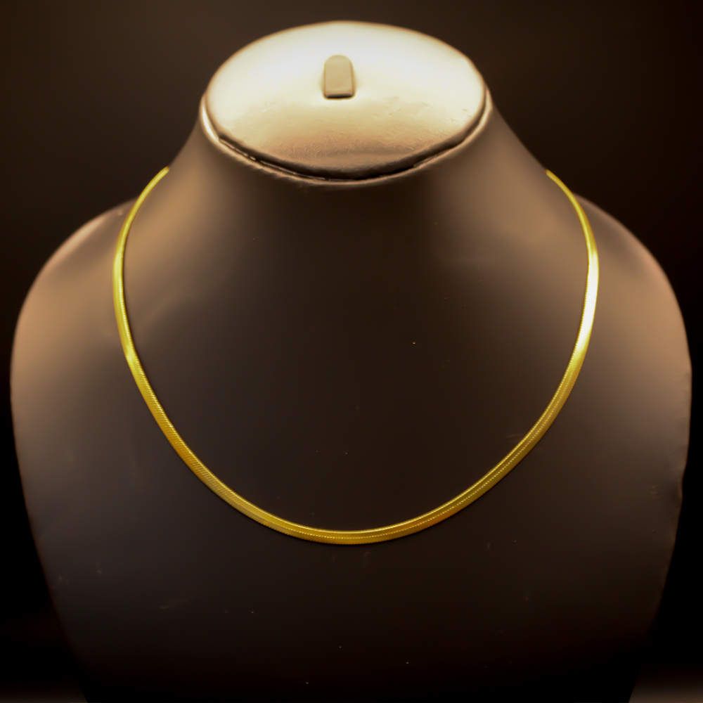 Snake Essential Goldent Serpent Neckchain anti-tarnish