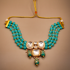 Skyline Kundan Beaded Choker Set