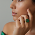 Forest Blossom Resin Ring
