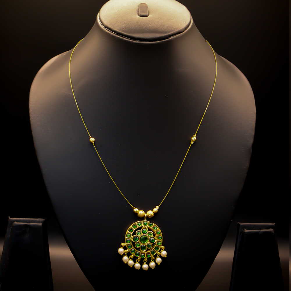 Regal Dewdrop Invisible Wire Necklace