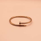 Golden Screw Cuff Bracelet