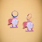 Abstract Face Dangle Earrings