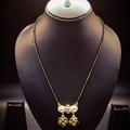 Golden Black Stone Work Mangalsutra