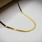 Snake Essential Goldent Serpent Neckchain anti-tarnish