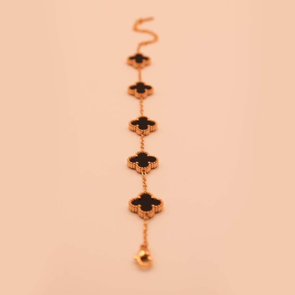 Black Clover Golden Chain Bracelet