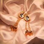 Riviera Drop Kundan Earrings