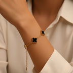 Black Clover Golden Chain Bracelet