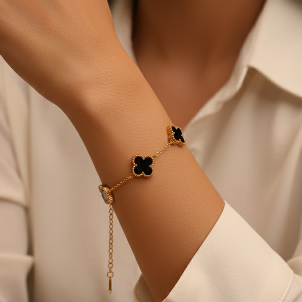 Black Clover Golden Chain Bracelet