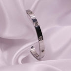 Minimalist Silver Cuff Bracelet