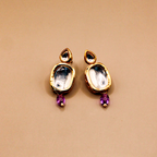 Grapevine Drip Kundan Necklace Set